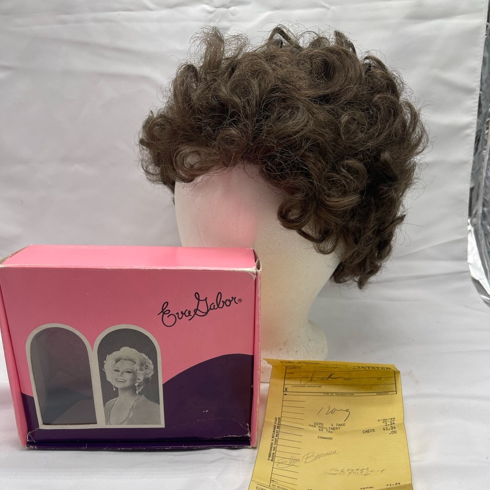 Vintage Eva Gabor Wig Style Petite Bell Color #10.